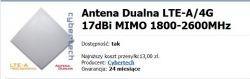 Huawei B818 + CyberTech antena zewnętrzna: Słaby sygnał na pasmach B3 i B1 - Orange