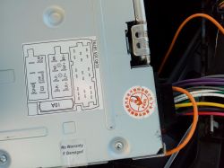 Brak podświetlenia klawiszy w radiu RCN210 po zamontowaniu w Passacie B6