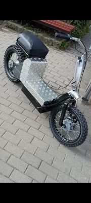 Przeróbka hulajnogi: Grzanie silnika DC 1020 36v/800w i kwestie baterii żelowych 12v i 36v