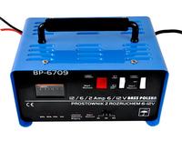 Bass Polska BP-6709 - szukam schematu, nie działa ładowanie 6V