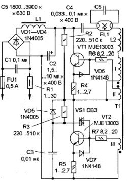 SKAN SK-220: Szukam schematu, wartości rezystorów, info o elemencie DB