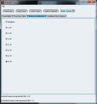 ATTINY85 - Sprawdzenie konfiguracji fusebit'ów dla falownika AVT5360