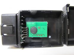 ELM327 OBDII Scanner Circuit Board Printed circuit board of ELM327 OBDII car scanner marked MID-WF.