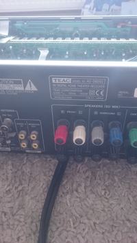 amplituner TEAC AG-D8850 Nie działa wejście od głośnika