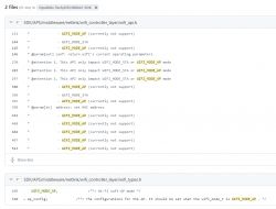 Screenshot of code from the SDK repository Opulinks-Tech/OPL1000A2-SDK showing fragments related to Wi-Fi configuration.