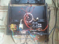 Wzmacniacz mocy MOS-FET 2x120W/8ohm. Wzmacniacz mocy MOS-FET 2x120W/8ohm.