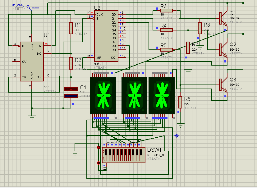 NE555 i CD4017 do sterowania diodami LED. - elektroda.pl