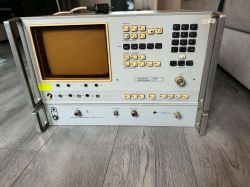 Jak podłączyć generator do analizatora panoramy Р2-73 (R2-73), brak wskazań CRT?