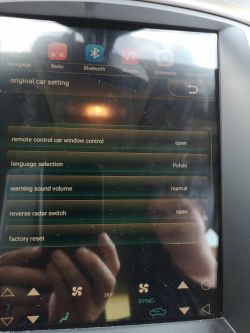 Opel Astra J Turbo (2011) - Brak języka polskiego w menu pojazdu