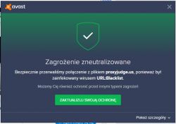 Antywirus blokuje strony na które nigdy nie wchodziłem