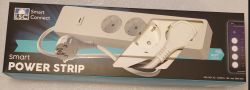 LSC Smart Connect Smart Power Strip Packaging of the LSC Smart Connect smart power strip with WiFi functionality.