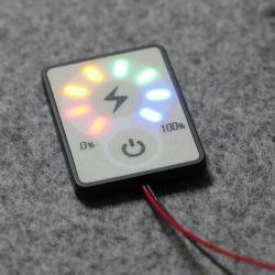 Woltomierz na 8 diodach 12V PB