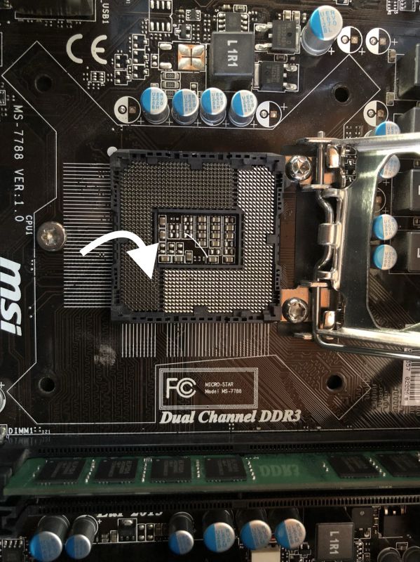 Msi h61m-p31 g3 - Nie uruchamia się z RAM w gnieździe2, co robić?