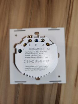 [BK7231N] KING Smart WIFI 1-Gang Touch Switch - Button, Relay, LED Location & OpenBK Firmware
