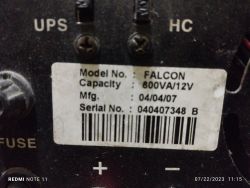 Need Firmware for Su-kam Falcon 800VA/12V Inverter After Overload and Fuse Replacement