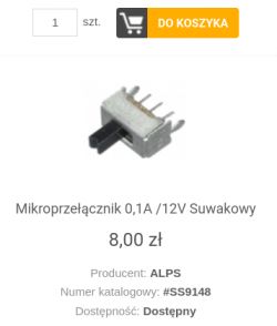 Zgromadźmy adresy warszawskich sklepów z elektroniką: układy, części, chemia, narzędzia
