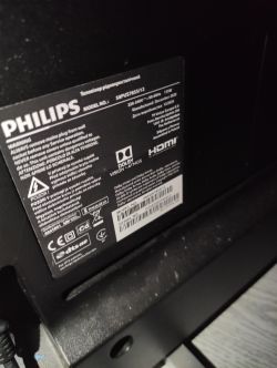 Tv Philips Ambilight 58 - pojawiające się ikonki i samoczynne wyłączanie