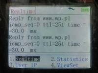 Tester ADSL wykorzystujący fabryczny modem
