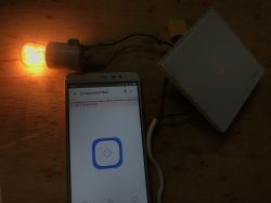Włącznik WiFi QTouch wpinany tylko w przewód L - test, wnętrze, schemat Włącznik WiFi QTouch wpinany tylko w przewód L - test, wnętrze, schemat