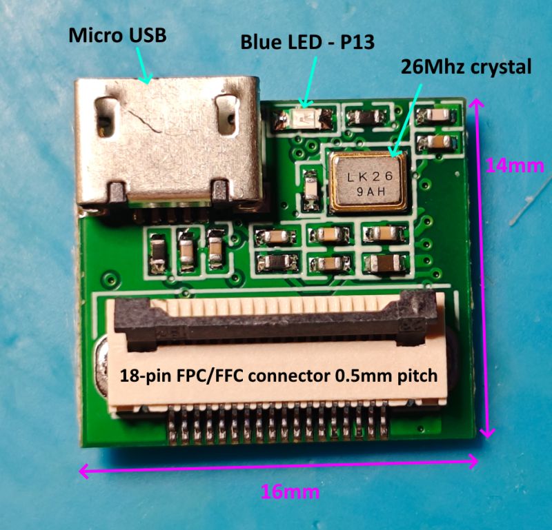 CY365 BK7252NQN481 Tiny WiFi Camera Teardown, Internal Photos, OpenBK7252N, GC0311