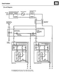 Honda CRV 2003 - Potrzebuję schemat elektryczny podgrzewania siedzeń