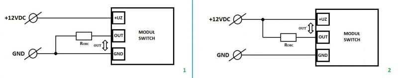 Impulsowy przekaźnik bistabilny (sterowanie jedną cewką)