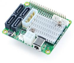 4x SATA HAT for NanoPi M4 - nakładka HAT do budowy NAS w oparciu o NanoPi M4