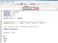 Attiny2313/bascom/serwa - Błąd programu, kiedy wartośc "Waitus" jest z