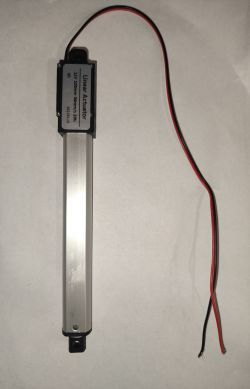 12V Linear Actuator 12V linear actuator with wires.