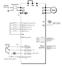 Jak podłączyć falownik SV015ic5 do silnika MSG 802-4 B5 i pedałów sterujących?