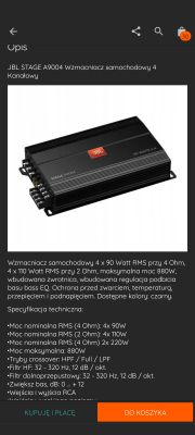 Jaki wzmacniacz do skrzyni basowej RMS 400W TS-A30S4