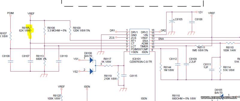 schematic search - TCL 75EB600 power board 40-L302W4-PWA1CG