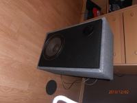 Kolumna tonsil modyfikacja na subwoofer Kolumna tonsil modyfikacja na subwoofer