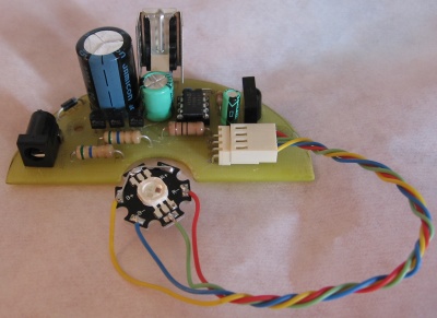 Kontroler diody RGB ze sterowaniem na podczerwień