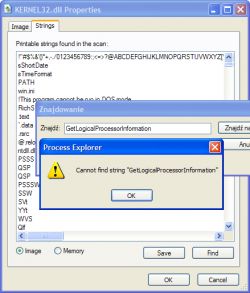 Instalacja wersji QFE kernel32.dll (KB935839) dla WinXP SP2 zamiast GDR