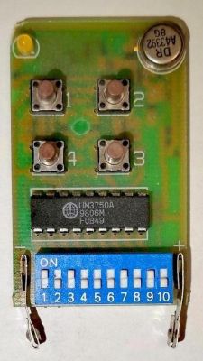 Title: Need Help: Copying 433.92 MHz Fixed Code Gate Remote Control (Proxima Cloner Tried) Title: Need Help: Copying 433.92 MHz Fixed Code Gate Remote Control (Proxima Cloner Tried)