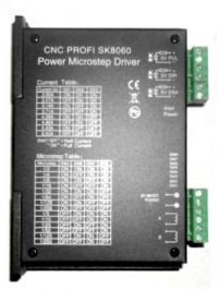 Schemat mikro-sterownika CNC SK8060 do silnika krokowego - poszukiwany