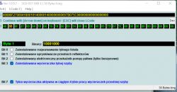 Zrzut ekranu z programu do diagnostyki samochodowej, pokazujący kodowanie w module VCDS.