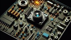 Obwód drukowany zintegrowany z aparatem fotograficznym