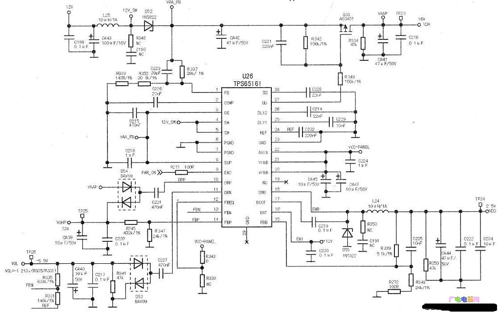HSG 1142 - Hannspree, po kilku minutach znika wizja