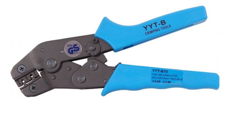 Professional Pin Crimper for Connectors - Seeking Photo-Identified Tool (Max 90chars)