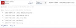 Duty shipment - package from China