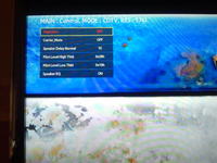 Samsung UE40D5500: Service Menu Standard Settings, Tuner Test Image, Channel Scanning Issues