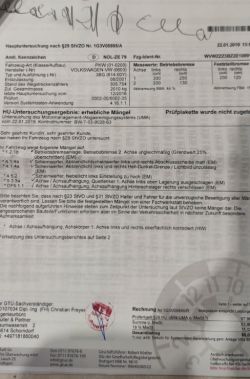 Volkswagen, Passat, B5FL - Pomoc przy odczytaniu książki serwisowej - Niemiecka