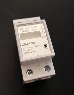 ZMAi-90 Smart Energy Meter Front view of the ZMAi-90 smart energy meter.