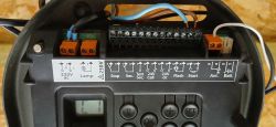Podłączenie sterownika Hormann EE001274-01 do napędu Somfy Dexxo Pro – brak reakcji napędu