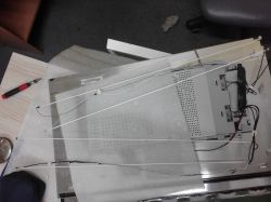 Samsung F2380 - Monitor Samsung F2380 po wymiane transformatora inwertera