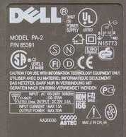 Dell model: PA-2 wtyczka zasilacza na trzy bolce...