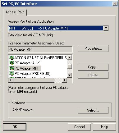 Brak komunikacji TP177 micro z PC przez WinCC flexible Micro 2005 SP1
