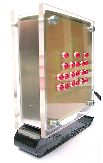 Binary LED Clock. Schematy, wzory płytek, działanie. Binary LED Clock. Schematy, wzory płytek, działanie.